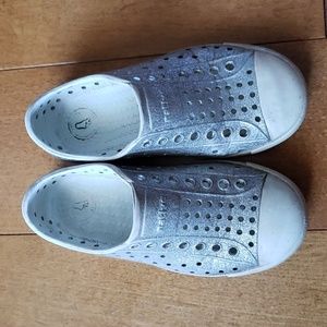 Natives toddler 10, silver glitter